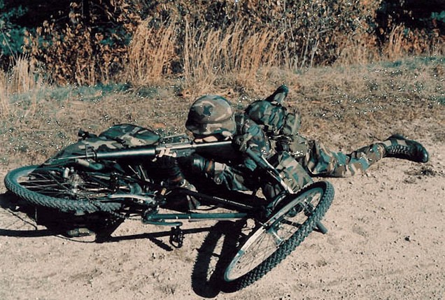 悍马自行车』美誉的由来?美国蒙特奇伞兵车–