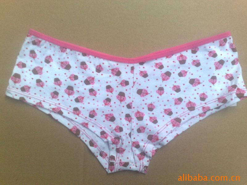 供应欧美最新款式<em>女士纯棉</em>印花<em>内裤</em>专业<em>外贸</em>o